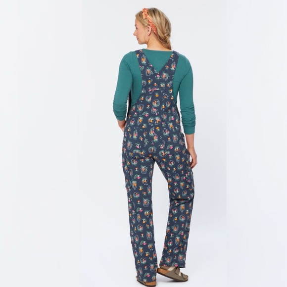 NWT Duluth Heirloom Gardening Lined Bib Overalls  Mushroom Terrarium Medium x31L - Picture 10 of 10